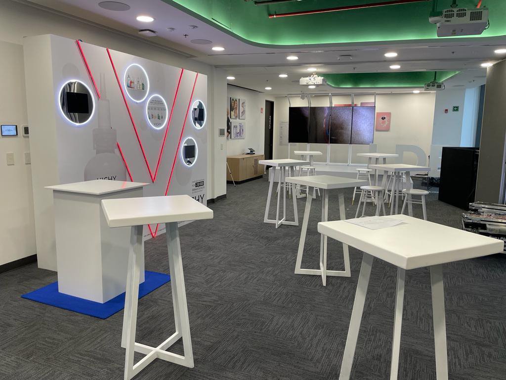 fabricación muebles cap eventos stand displays mexico. publicidad. activación