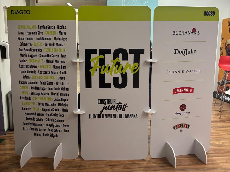 CAp eventos stands display Impresión México