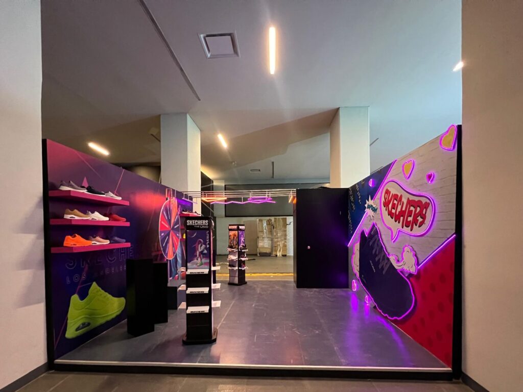 fabricación de muebles personalizados cap evento stand displays mexico. publicidad activación