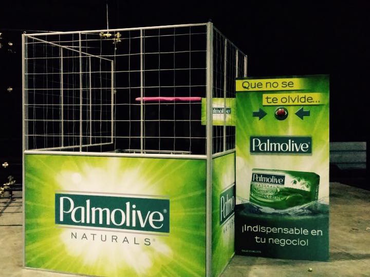 Palmolive, CAP Eventos, Colgate stand display